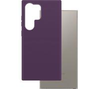 CARE by PanzerGlass - Coque de protection pour téléphone portable - polycarbonate, microfibre, silicone - Violet prune - pour Samsung Galaxy S25