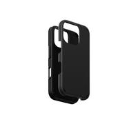 PanzerGlass CARE Feature Case Double Defense Noir pour iPhone 16 Pro - Housse de protection antichoc et rayures - Dimensions 78.7x155x14.6mm - Poids 30g