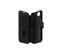 PanzerGlass CARE Feature Case Tango Wallet Qi-Compatible iPhone 16e Housse Noire, Protection Chocs, Dimensions 88x153x21mm, Poids 107g