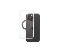 PanzerGlass CARE Feature Case Transparent Kickstand Noir MagSafe pour iPhone 16 Pro Max, Housse de Protection, Standard MIL-STD-810H, 82.6x168x14.3mm, 51g