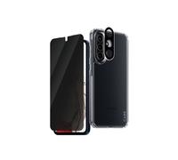 PanzerGlass CARE Flagship 3-in-1 Privacy Samsung Galaxy A36 5G - Protection écran transparent, verre trempé, filtre confidentialité, 0.51mm, 6.7"