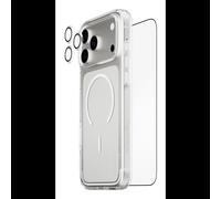 PanzerGlass CARE Flagship 3-in-1 Urban Explorer pour iPhone 17 Pro Max - Protection d'écran en verre trempé, PET, Silicone - Résistance rayures/chocs - 159.3x73.8x0.71mm