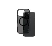 PanzerGlass CARE Flagship Case Smokey Urban Combat Noir MagSafe iPhone 16 Pro, Housse Protection, Standard MIL-STD-810H, Revêtement Oléophobique, 34g