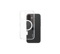 PanzerGlass CARE Flagship Case Transparent Urban Combat MagSafe pour iPhone 16, Housse de protection, MIL-STD-810H, Anti-jaunissement, Oléophobique, 34g