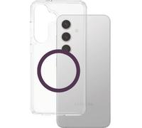 PanzerGlass CARE by ® Flagship Case Transparent Urban Combat w. Plum Purple Qi Compatible Samsung Galaxy S25 coque de protection pour téléphones portables Housse Samsung Samsung - Galaxy S25
