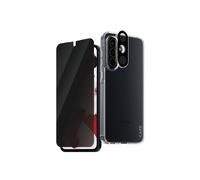 PanzerGlass CARE Privacy Bundle Samsung Galaxy A56 5G - Protection d'écran 6.7" Verre Trempé, PET, Silicone, Anti-Rayures, Anti-Chocs, Filtre de Confidentialité, 0.51mm