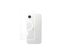 PanzerGlass CARE Samba Transparent - Housse pour Apple iPhone 16e, Compatible Qi, Résistante aux Chocs/Rayures, Standard MIL-STD-810H, 78.4x154x12.1mm, 49g