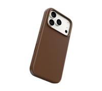 PanzerGlass CARE Solo Vegan Leather Case Marron avec MagSafe pour iPhone 2026 Pro et iPhone 17 Pro