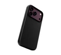 PanzerGlass CARE Solo Vegan Leather Case Noir avec MagSafe pour iPhone 2026 Pro et iPhone 17 Pro