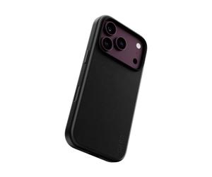 PanzerGlass CARE Solo Vegan Leather Case Noir avec MagSafe pour iPhone 2026 Pro et iPhone 17 Pro