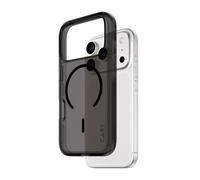 PanzerGlass CARE Urban Explorer Smokey pour iPhone 17 Pro - Housse Noire MagSafe, Protection Rayures/Chocs, Anti-Jaunissement, 78x16x155mm, 38g