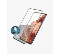 PanzerGlass Case Friendly - Protection d'écran pour téléphone portable - verre - limpide, bordure noire - pour Samsung Galaxy S21+ 5G Bordure noire, Limpide G