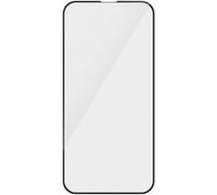 PanzerGlass Ceramic Protection II - Protection d'écran pour téléphone portable - ajustement ultra-large avec FASTFIT IN-A-BOX - verre - couleur de cadre noir - pour Apple iPhone 13 Pro, 14, 16e, 17e N
