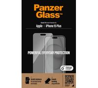 PanzerGlass Classic Fit Protection d'écran pour Apple iPhone 15 Plus Nouveau