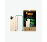 Panzerglass Clearcase Antibactérien avec Certification Militaire pour Iphone 13 Pro Max - Clair et Vert