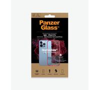 Panzerglass Clearcase Antibactérien avec Militaire pour Iphone 13 Pro - Clair et Rose