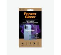 Panzerglass Clearcase Antibactérien avec Militaire pour Iphone 13 Pro - Clair et Violet