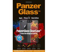 PanzerGlass ClearCase avec Blackframe pour iPhone 7/8/SE (2020)