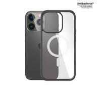 PanzerGlass ClearCase avec étui antimicrobien MagSafe pour iPhone 14 Pro - transparent-noir