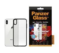 PanzerGlass ClearCase - Black Edition - coque arrière pour téléphone portable - verre trempé, thermoplastique PanzerGlass