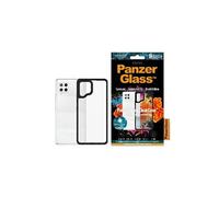 PanzerGlass ClearCase - Black Edition - coque de protection pour téléphone portable - plastique, verre trempé - noir, clair - pour Samsung Galaxy A42