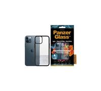PanzerGlass ClearCase - Black Edition - coque de protection pour téléphone portable - verre trempé, polyuréthanne thermoplastique (TPU) - noir, clair
