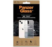 PanzerGlass ClearCase - Coque de protection pour téléphone portable - verre trempé, polyuréthanne thermoplastique (TPU) - clair - pour Apple iPhone 13 Transparent G