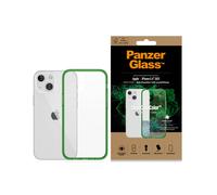 PanzerGlass ClearCase étui anti-microbien avec certification Military Grade pour iPhone 13 mini - vert clair