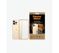 PanzerGlass ClearCase étui anti-microbien avec certification Military Grade pour iPhone 13 Pro Max - jaune clair