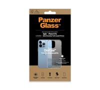 PanzerGlass ClearCase - Coque de protection pour téléphone portable - verre trempé, polyuréthanne thermoplastique (TPU) - clair - pour Apple iPhone 13 Pro Transparent