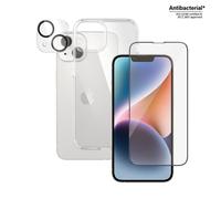PanzerGlass™ Coque de protection 3 en 1 pour téléphone portable Apple iPhone 14 transparente