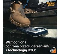 PanzerGlass ® HardCase Transparent w. D3O® iPhone 15 Pro Max coque de protection pour téléphones portables Housse Apple (brand) Apple - iPhone 15 Pro Max