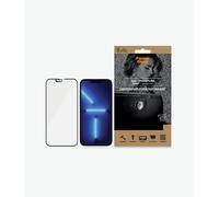 Panzerglass E2E Microfracture Antimicrobial Glass with Swarovski Crystal Camera Shield pour Iphone 13 Pro Max - Avec cadre noir