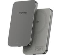 PanzerGlass empower Bank Powerbank (batterie supplémentaire) 5000 mAh Magsafe, Qi Wireless Charging USB-C® affichage du statut