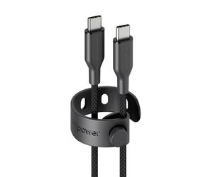 PanzerGlass empower™ by ® Racing 240W USB-C to USB-C Cable | USB 2.0 | 1.2M | Space Black câble USB Noir