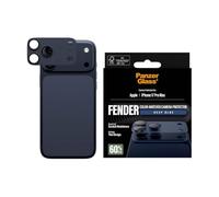 PanzerGlass Protection caméra PicturePerfect iPhone 17 Pro Max Cadre aluminium Bleu