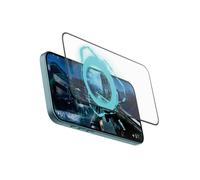 PanzerGlass Gaming - Protection d'écran pour téléphone portable - coupe ultra-large - verre - couleur de cadre noir - pour Apple iPhone 15 Plus, 16