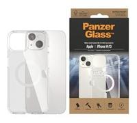 PanzerGlass HardCase - Clear Edition - coque de protection pour téléphone portable - compatibilité avec MagSafe - plastique recyclé - transparent - pour Apple iPhone 14 Transparent G