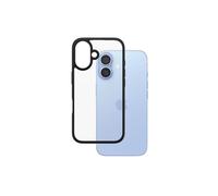 PanzerGlass HardCase - Coque de protection pour téléphone portable - polycarbonate, polyuréthanne thermoplastique (TPU) - noir - pour Apple iPhone 16