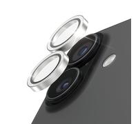 PanzerGlass ® Hoops® Camera Lens Protector Glitter Silver iPhone 17 | iPhone 16 | 16 Plus Protection d'écran transparent Apple 1 pièce(s)