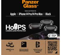 PanzerGlass Hoops iPhone 14 Pro Max Protection en verre trempé des lentilles de la caméra - Respect de la coque