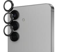PanzerGlass ® Hoops® Noir Protection pour appareil photo Samsung Galaxy S25, Samsung, Samsung - Galaxy S25, Application sèche, Résistant aux rayures, Résistant aux chocs, Noir, 1 pièce(s)