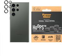 PanzerGlass Hoops Protection de l'appareil photo pour Samsung Galaxy S24 Ultra - avec cadre noir