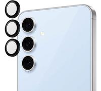 PanzerGlass Hoops Samsung Galaxy S24 FE Protection en verre trempé de la lentille de la caméra - compatible avec les coques - Noir