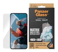 PanzerGlass Matrix - Protection d'écran pour téléphone portable - avec D3O, ajustement ultra-large avec AlignerKit - film - pour Samsung Galaxy S24 G