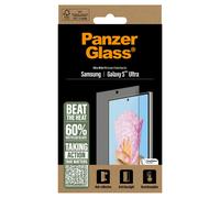 PanzerGlass - Protection d'écran pour téléphone portable - ajustement ultra-large, tout-en-un - verre - couleur de cadre noir - pour Samsung Galaxy