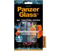 PanzerGlass PanzerGlass ClearCase AntiBacterial pour iPhone 12 Pro Max Noir Noir