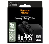 PanzerGlass PanzerGlass Hoops Ceramic Protection d'objectif pour Samsung Galaxy S25 Plus Transparent Transparent