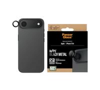 PanzerGlass Protection caméra Hoops Optic Rings iPhone 17 Air – Verre trempé & silicone – Noir