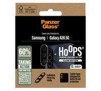PanzerGlass PanzerGlass Hoops Optic Rings Protection caméra pour Samsung Galaxy A26 Transparent Transparent